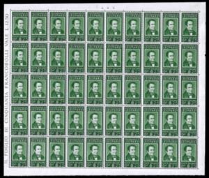 1937 - Uomini illustri, serie ... 