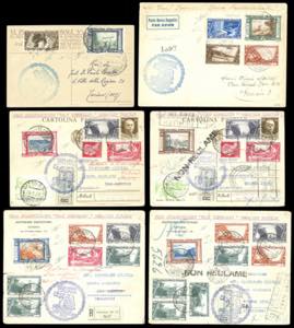 1933 - Zeppelin, serie completa (45/50), ... 