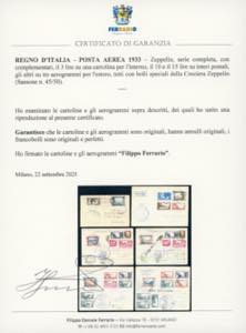 1933 - Zeppelin, serie completa ... 