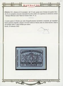 1911 - 15 cent. Michetti, libretto ... 