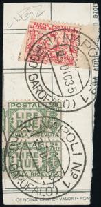 1935 - 2 lire rosso, Assicurazioni  ... 