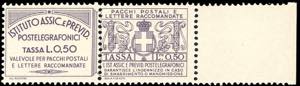 1936 - 50 cent. Istituto Assicurazioni (12), ... 