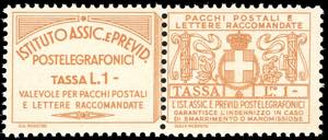 1936 - 1 lire Istituto Assicurazioni (13), ... 