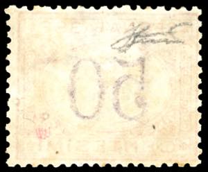 1870 - 50 cent. ocra e carminio ... 