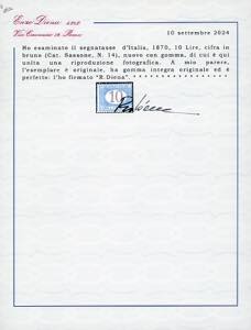 1870/74 - 1 lira, 2 lire, e 10 ... 