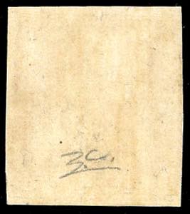 1859 - 5 grana carminio scuro, II ... 