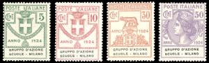 GRUPPO DAZIONE SCUOLE MILANO 1924 - Serie ... 