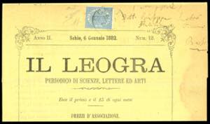 1882 - 1 cent. marca da bollo (5), ottimo ... 