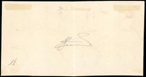 1863 - Saggi Ronchi, foglietto ... 