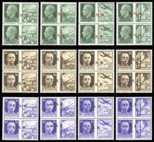 1943 - Soprastampati G.N.R. di Brescia, ... 