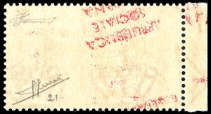 1944 - 1,25 lire soprastampato, ... 