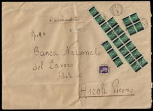 1945 - 2 lire su 25 cent. Monumenti ... 