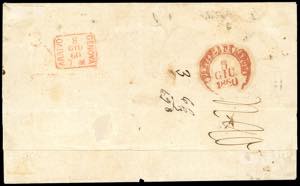 1860 - 50 grana rosa carminio ... 