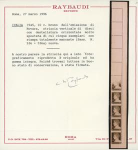 1945 - 10 cent. Imperiale, ... 