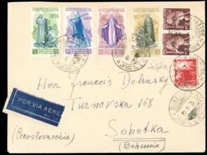 1948 - S.Caterina, serie completa di posta ... 