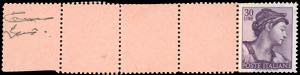 1961 - 30 lire violetto Michelangiolesca, ... 