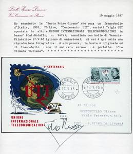 1965 - 70 lire UIT in basso, ... 