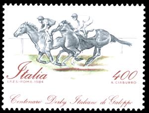 1984 - 400 lire Derby in pista, ... 