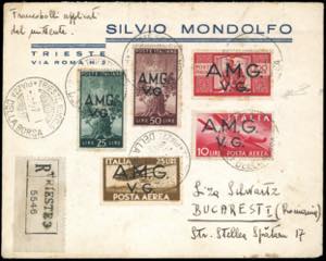 1947 - 100 lire Democratica, 25 e 50 lire ... 