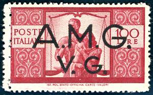 1946 - 100 lire Democratica soprastampato, ... 