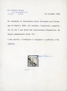 1860 - 1/2 tornese azzurro ... 