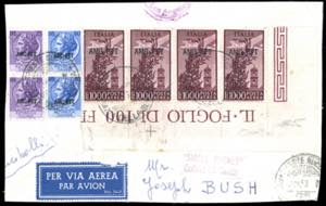 POSTA AEREA 1953 - 1.000 lire Campidoglio, ... 