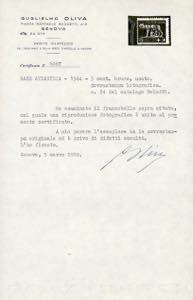 BASE ATLANTICA 1944 - 5 cent. ... 