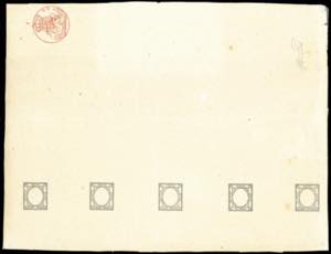 1861 - Prove della pietra in nero con ... 