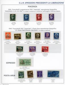 PIACENZA 1945 - Soprastampati, la ... 