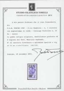 TORINO 1945 - Fratelli Bandiera, ... 