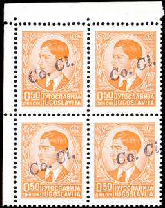 LUBIANA 1941 - 50 d. soprastampa a mano ... 