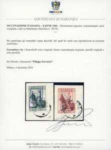 ZANTE 1941 - Monumento equestre, ... 