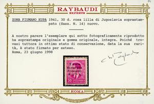 ZONA FIUMANO KUPA 1941 - ... 