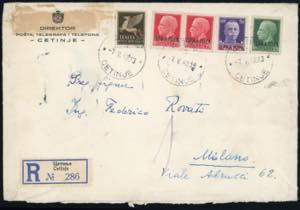 MONTENEGRO 1942 - 25 cent., 50 cent., 75 ... 