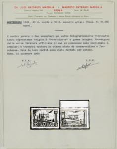 MONTENEGRO POSTA AEREA 1941 - 40 ... 