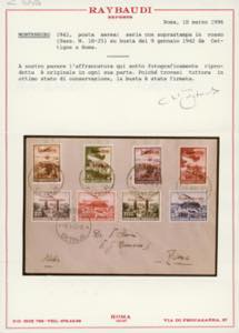MONTENEGRO POSTA AEREA 1942 - ... 