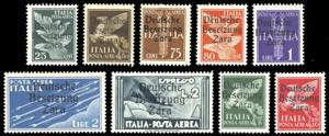 OCCUPAZIONE TEDESCA ZARA POSTA AEREA 1943 - ... 