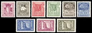 1929 - Pittorica, dent. 11, serie completa ... 