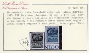 1930 - Congresso Idrologico, serie ... 