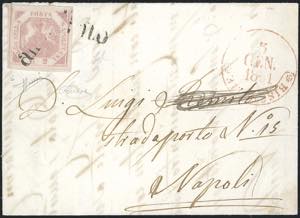 BISCEGLIE, svolazzo + cerchio rosso con ... 