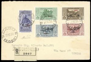 CASO 1932 - 10 cent., 20 cent., 25 cent., 30 ... 