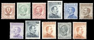 COO 1912/22 - Soprastampati, le prime ... 