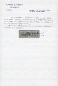 PACCHI POSTALI 1927/37 - Fascio al ... 