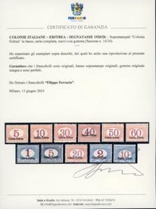 SEGNATASSE 1920/26 - Soprastampati ... 