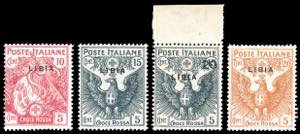 1915/16 - Croce Rossa, serie completa ... 