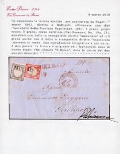 NAPOLI, annullato senza cartiglio ... 