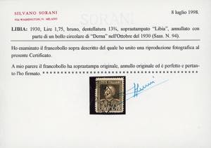 1930 - 1,75 lire bruno Vittorio ... 