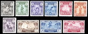 1931 - V Fiera di Tripoli, serie completa ... 