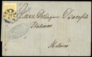 1859 - 2 soldi giallo, II tipo (28), ... 