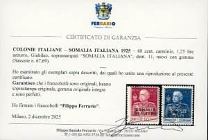 1925/26 - Giubileo, dent. 11, ... 